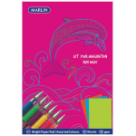 Marlin A4 paper pad 50 sheets 80gsm Bright assorted